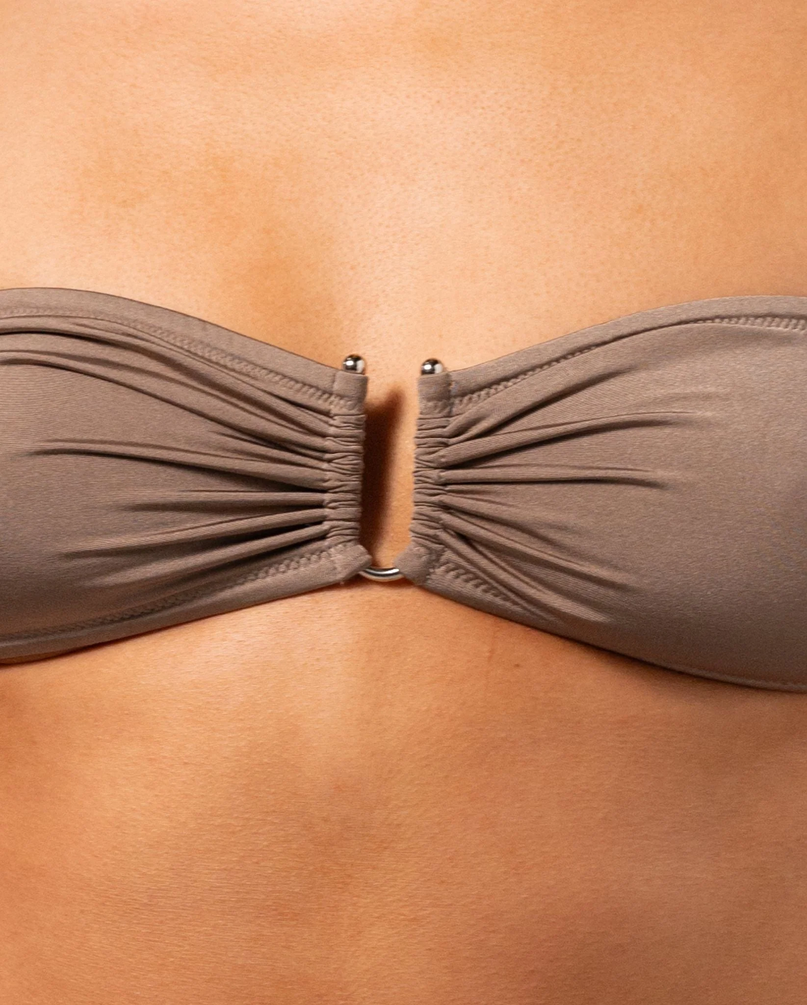 Bandeau Bikini Top Mauve - Image 5