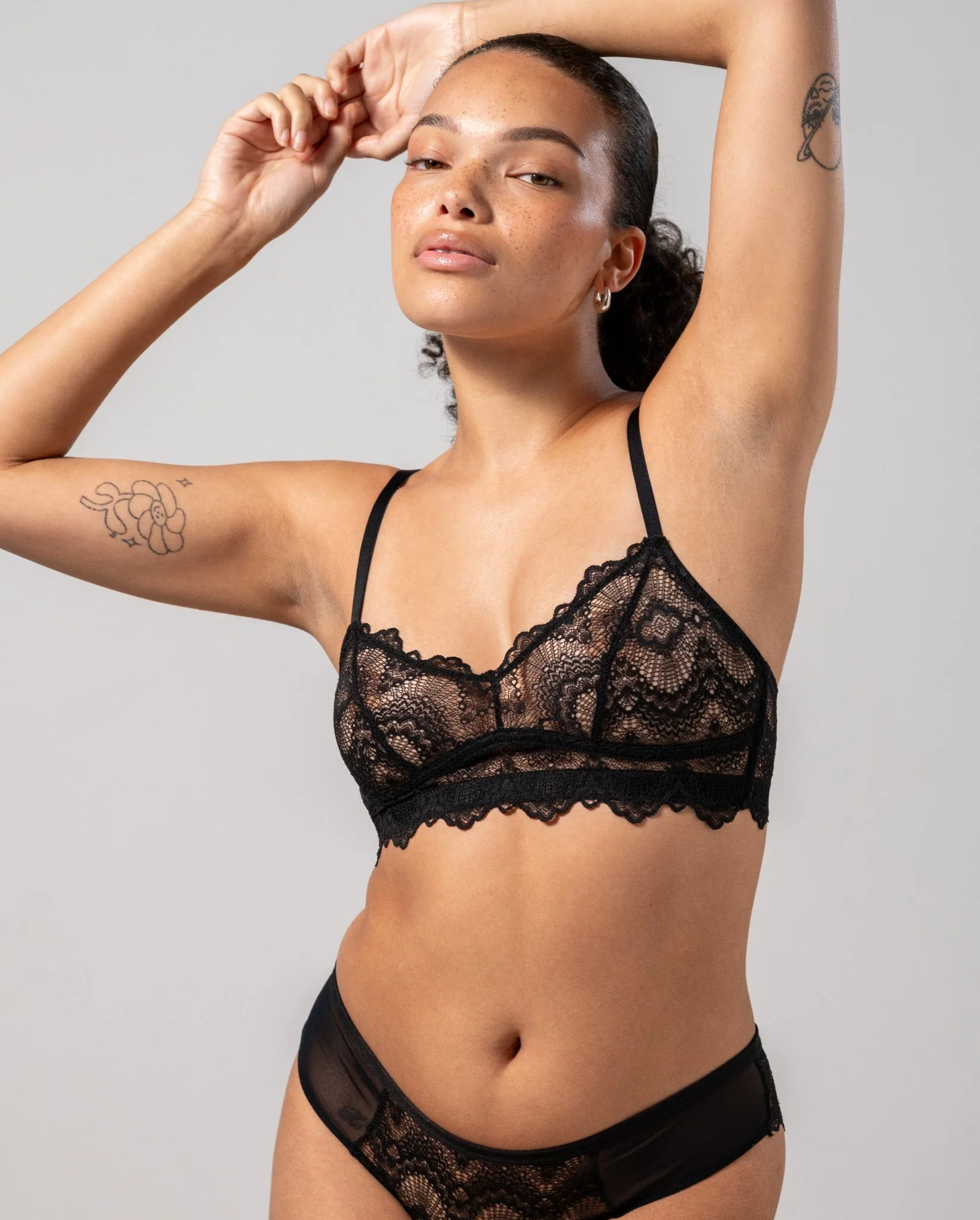 Lace Balconette Black - Image 8