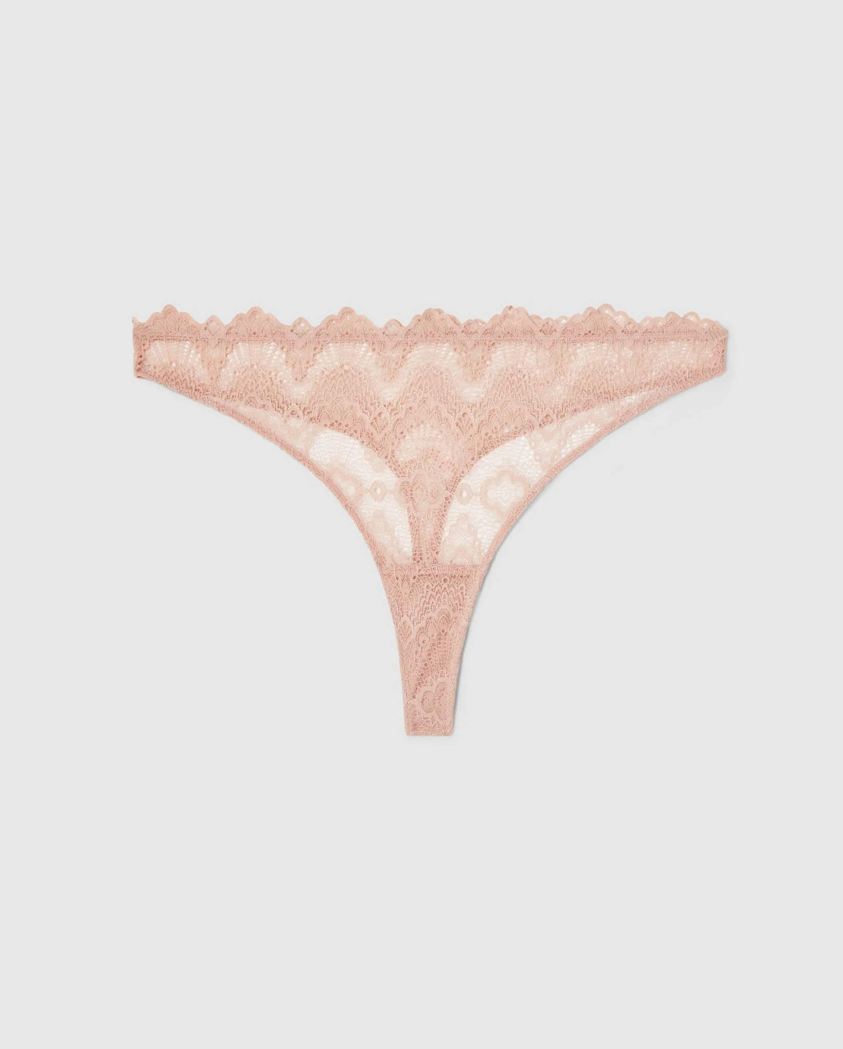 Lace Thong Nude - Image 2