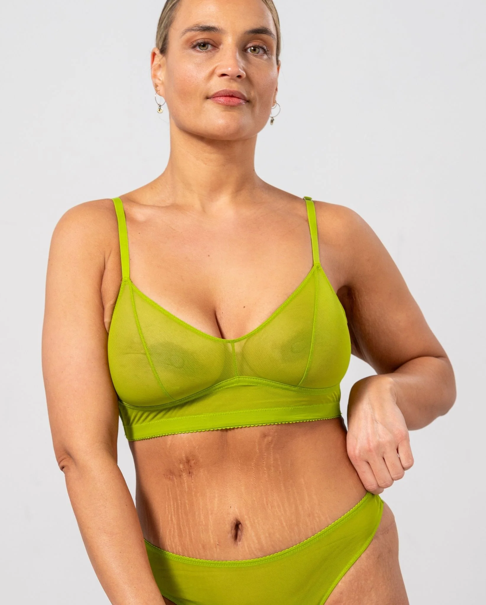 Mesh Balconette Matcha - Image 7
