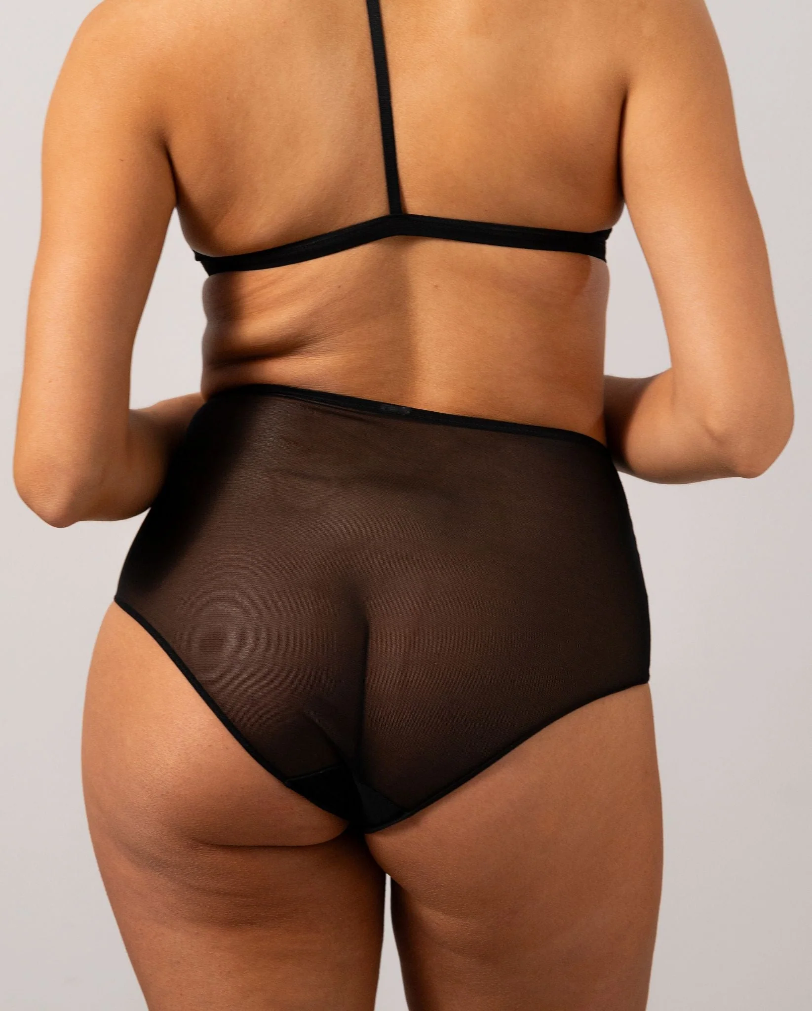Mesh Highwaist Briefs 3-Pack Multicolor - Image 2