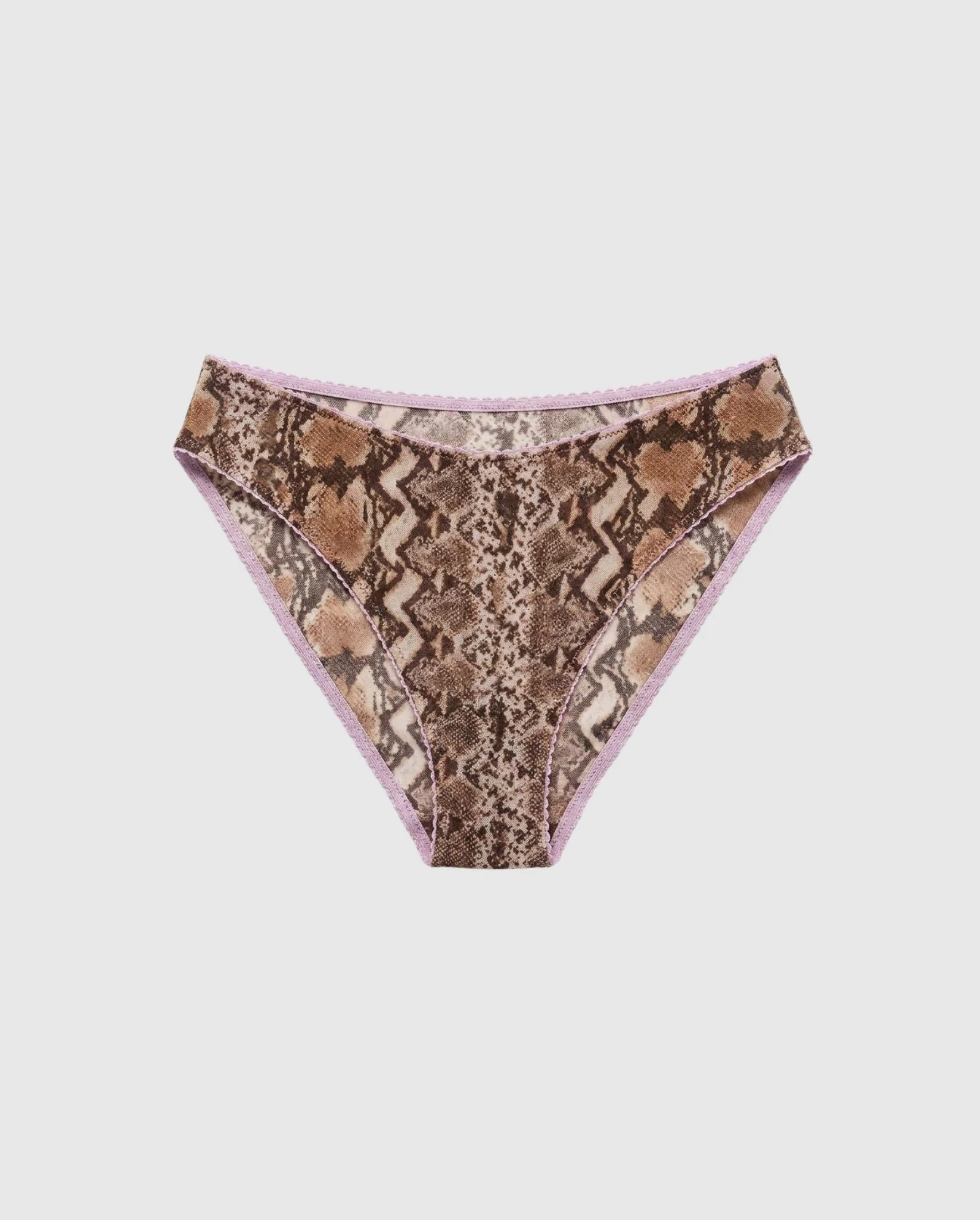 Mesh Midi Briefs Snake - Image 2