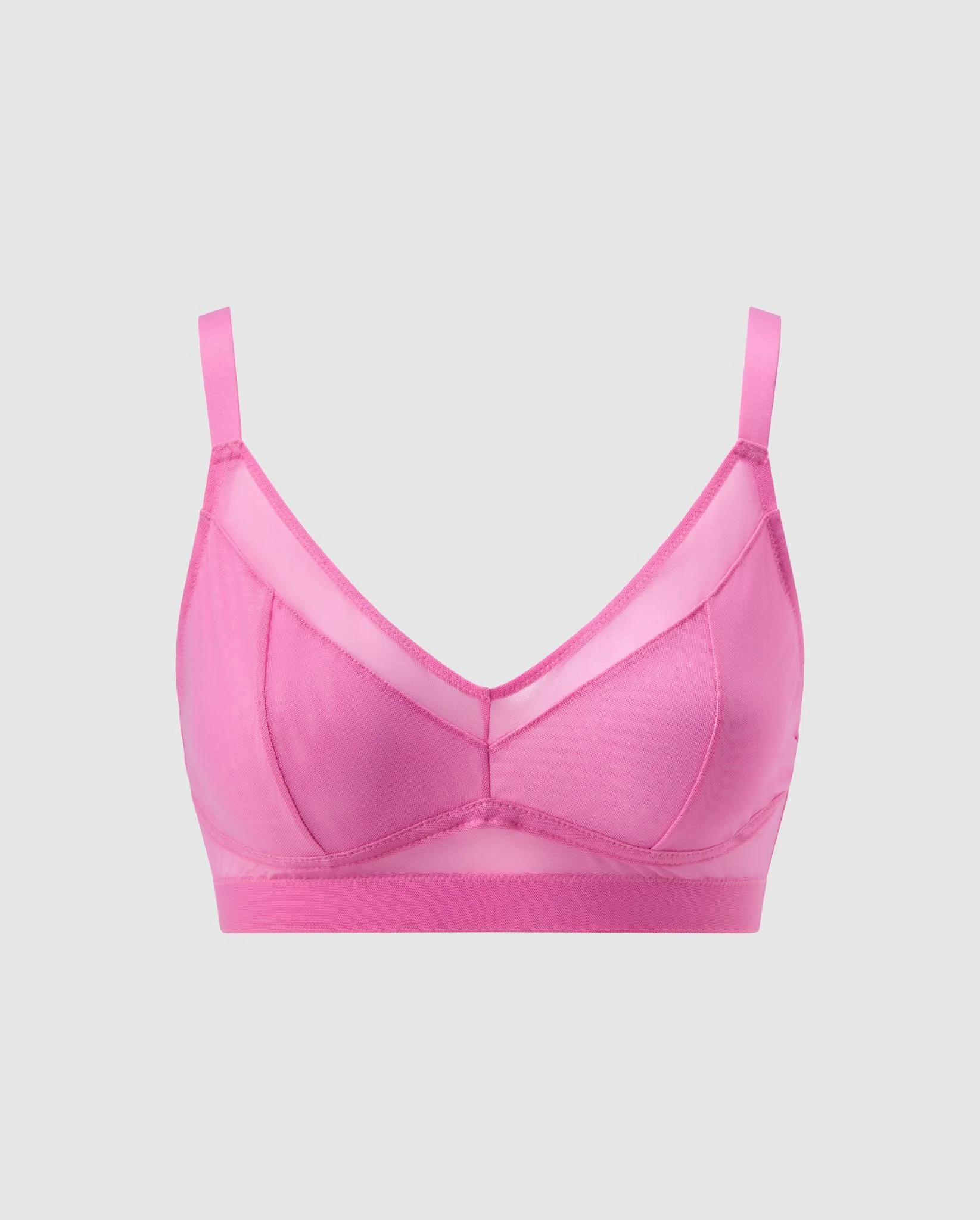 Mesh Support+ Bra Candy Pink - Image 2