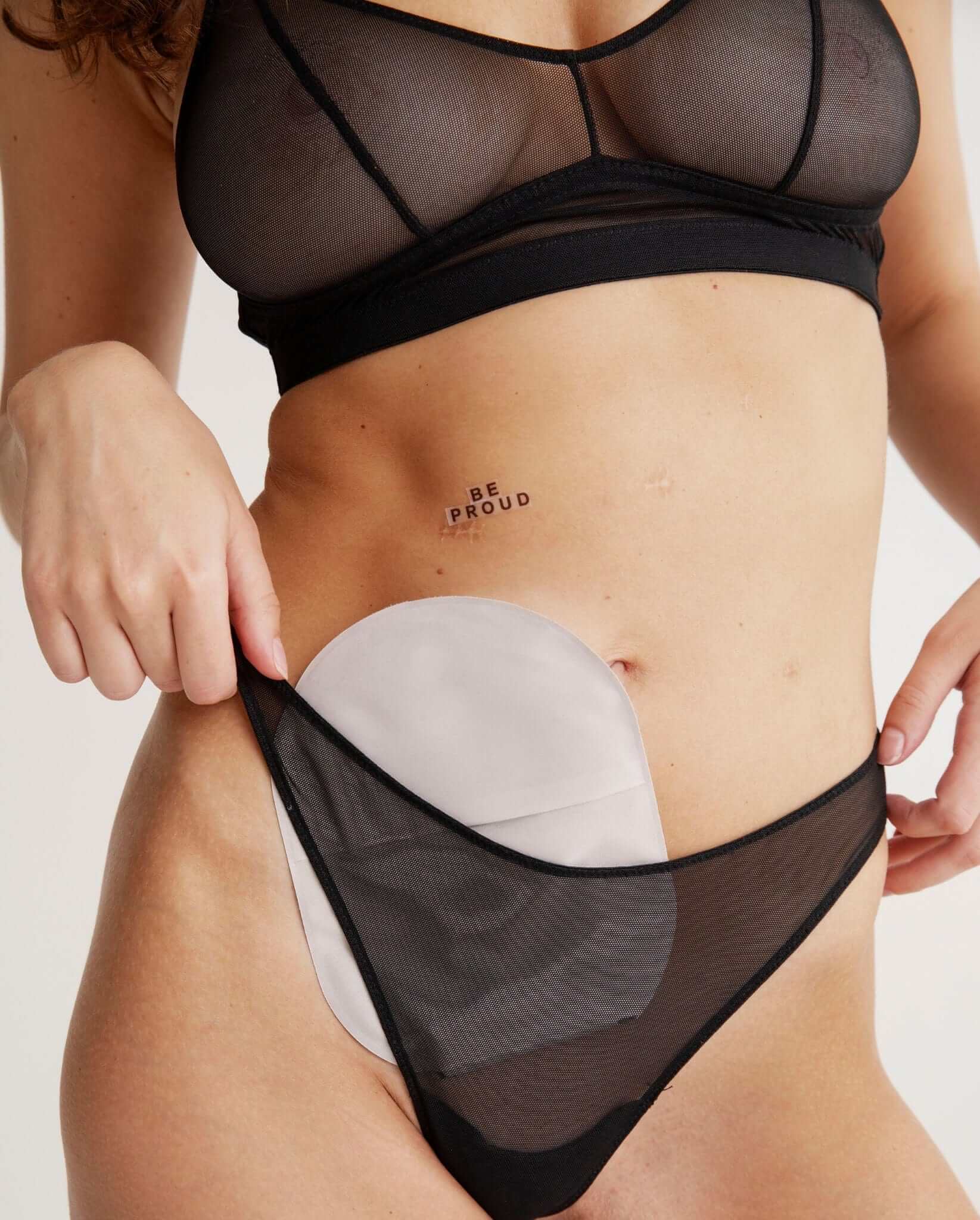 Mesh Thong Black - Image 8