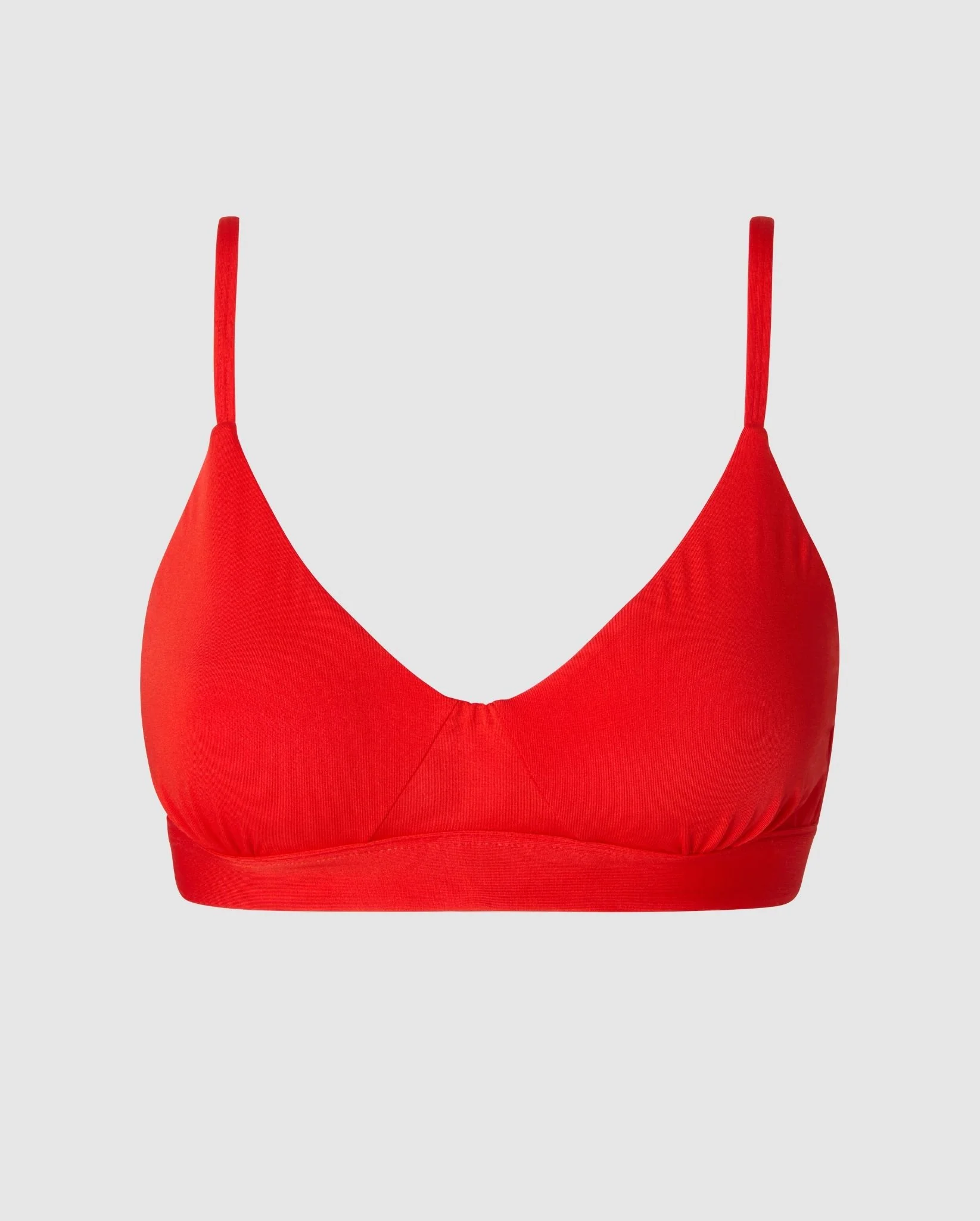 Micro Scoop Bra Fiery Red - Image 2