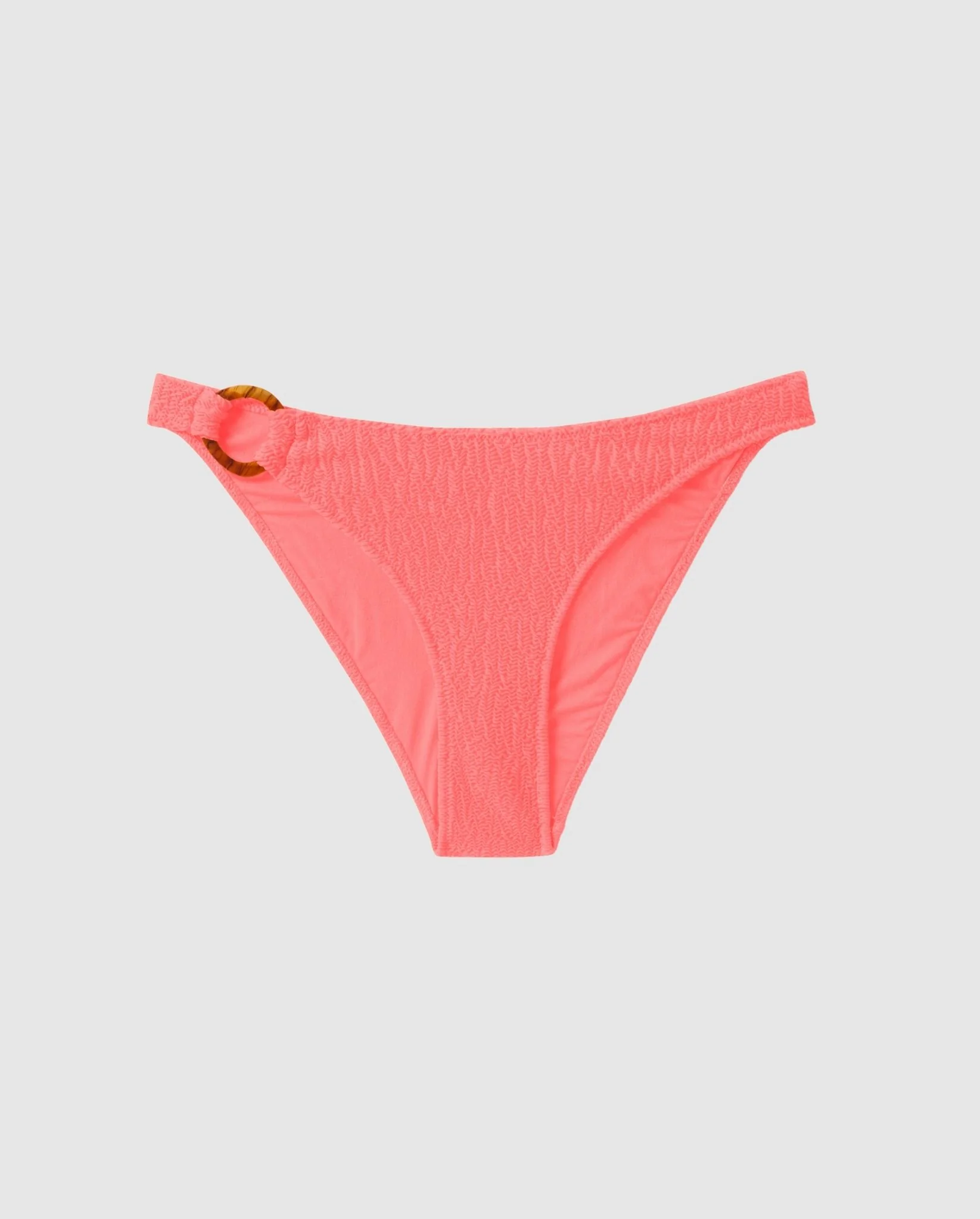 Ring Bikini Briefs Coral - Image 2